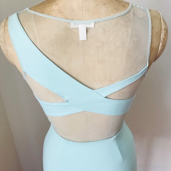 SOLD ⚡️⚡️⚡️UO SILENCE + NOISE mint green bodycon - Picture 5 of 8
